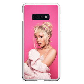 Чехол для Samsung S10E с принтом DOJA CAT в Кировске, Силикон | Область печати: задняя сторона чехла, без боковых панелей | amala | amalaratna zandile dlamini | doja cat | hot pink | mooo | music | pink | rap | say so | интернет | корова | мем | музыка | мууу | розовый | рэп