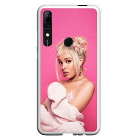 Чехол для Honor P Smart Z с принтом DOJA CAT в Кировске, Силикон | Область печати: задняя сторона чехла, без боковых панелей | Тематика изображения на принте: amala | amalaratna zandile dlamini | doja cat | hot pink | mooo | music | pink | rap | say so | интернет | корова | мем | музыка | мууу | розовый | рэп