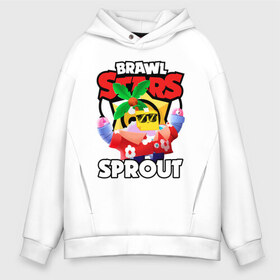 Мужское худи Oversize хлопок с принтом BRAWL STARS SPROUT в Кировске, френч-терри — 70% хлопок, 30% полиэстер. Мягкий теплый начес внутри —100% хлопок | боковые карманы, эластичные манжеты и нижняя кромка, капюшон на магнитной кнопке | bibi | brawl stars | coach mike | crow | gale | leon | leon shark | max | mecha crow | mortis | mr.p | nani | phoenix | sally leon | sandy | spike | sprout | tara | virus 8 bit | werewolf | ворон | оборотень