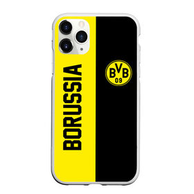 Чехол для iPhone 11 Pro Max матовый с принтом BORUSSIA в Кировске, Силикон |  | borussia | fc | football | football club | sport | боруссия | спорт | спортивные | униформа | фк | футбол | футбольный клуб