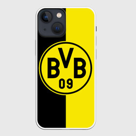 Чехол для iPhone 13 mini с принтом BORUSSIA в Кировске,  |  | borussia | fc | football | football club | sport | боруссия | спорт | спортивные | униформа | фк | футбол | футбольный клуб