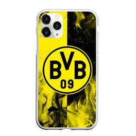 Чехол для iPhone 11 Pro Max матовый с принтом BORUSSIA в Кировске, Силикон |  | borussia | fc | football | football club | sport | боруссия | спорт | спортивные | униформа | фк | футбол | футбольный клуб