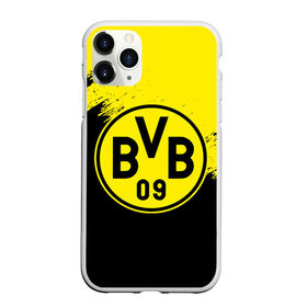 Чехол для iPhone 11 Pro Max матовый с принтом BORUSSIA в Кировске, Силикон |  | borussia | fc | football | football club | sport | боруссия | спорт | спортивные | униформа | фк | футбол | футбольный клуб