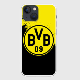 Чехол для iPhone 13 mini с принтом BORUSSIA в Кировске,  |  | borussia | fc | football | football club | sport | боруссия | спорт | спортивные | униформа | фк | футбол | футбольный клуб