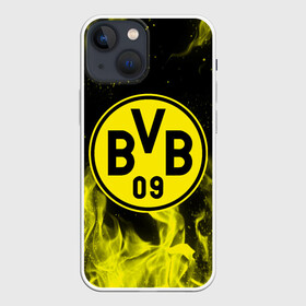 Чехол для iPhone 13 mini с принтом BORUSSIA в Кировске,  |  | borussia | fc | football | football club | sport | боруссия | спорт | спортивные | униформа | фк | футбол | футбольный клуб