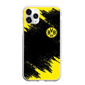 Чехол для iPhone 11 Pro Max матовый с принтом BORUSSIA в Кировске, Силикон |  | borussia | fc | football | football club | sport | боруссия | спорт | спортивные | униформа | фк | футбол | футбольный клуб