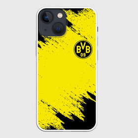 Чехол для iPhone 13 mini с принтом BORUSSIA в Кировске,  |  | borussia | fc | football | football club | sport | боруссия | спорт | спортивные | униформа | фк | футбол | футбольный клуб