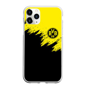 Чехол для iPhone 11 Pro Max матовый с принтом BORUSSIA в Кировске, Силикон |  | borussia | fc | football | football club | sport | боруссия | спорт | спортивные | униформа | фк | футбол | футбольный клуб