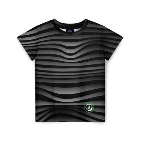 Детская футболка 3D с принтом Russia Running в Кировске, 100% гипоаллергенный полиэфир | прямой крой, круглый вырез горловины, длина до линии бедер, чуть спущенное плечо, ткань немного тянется | russiarunning | бег | раша ранинг | спорт