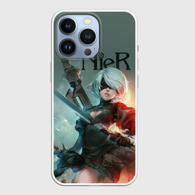 Чехол для iPhone 13 Pro с принтом Nier в Кировске,  |  | 2b | 2b nier automata | a2 | nier | nier automata | nier: automata | ниер | ниер автомата | ниир автомата | ньер автомата