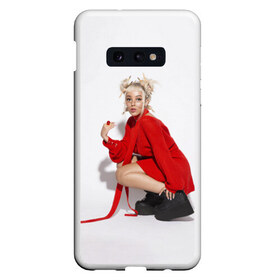 Чехол для Samsung S10E с принтом DOJA CAT в Кировске, Силикон | Область печати: задняя сторона чехла, без боковых панелей | amala | amalaratna zandile dlamini | doja cat | hot pink | mooo | music | pink | rap | say so | интернет | корова | мем | музыка | мууу | розовый | рэп