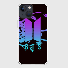 Чехол для iPhone 13 mini с принтом BTS в Кировске,  |  | bangtan | bighit | boy | fake love | j hope | jimin | jin | jungkook | korea | kpop | live | luv | mic drop | rm | suga | v | with | бтс | кей | поп