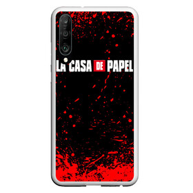 Чехол для Honor P30 с принтом La Casa de Papel (+спина) (Z) в Кировске, Силикон | Область печати: задняя сторона чехла, без боковых панелей | la casa de papel | netflix | берлин | бумажный дом | лиссабон | профессор | сальва | токио