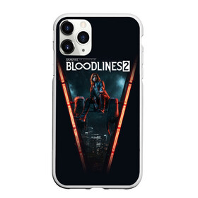 Чехол для iPhone 11 Pro матовый с принтом Bloodlines 2 в Кировске, Силикон |  | bloodlines 2 | vampire | vampire the masquerade | vampire the masquerade bloodlines 2 | vampire: the masquerade – bloodlines 2