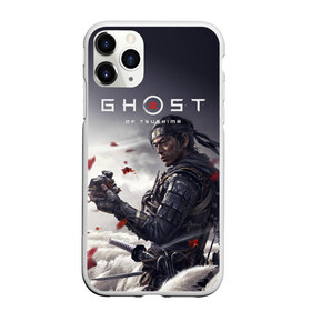 Чехол для iPhone 11 Pro Max матовый с принтом Ghost of Tsushima в Кировске, Силикон |  | Тематика изображения на принте: ghost of tsushima | jin | tsushima | призрак цсусимы | призрак цусимы