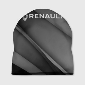 Шапка 3D с принтом RENAULT. в Кировске, 100% полиэстер | универсальный размер, печать по всей поверхности изделия | Тематика изображения на принте: abstract | auto | brand | car | geometry | renault | sport | texture | абстракция | авто | автомобильные | бренд | геометрия | классика | машины | модные | ренаулт | спорт | стиль | текстура