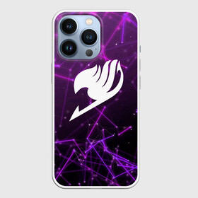 Чехол для iPhone 13 Pro с принтом Helmet Fairy tail purple stripes в Кировске,  |  | Тематика изображения на принте: fairy tail | аниме | дружба | кино | любовь | магия | манга хиро масимы | мультфильм | сёнэн | сериалы | сказка | фейри тейл | фэнтези | хвост | хвост феи