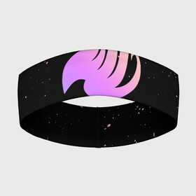 Повязка на голову 3D с принтом Helmet Fairy tail purple dots в Кировске,  |  | fairy tail | аниме | дружба | кино | любовь | магия | манга хиро масимы | мультфильм | сёнэн | сериалы | сказка | фейри тейл | фэнтези | хвост | хвост феи