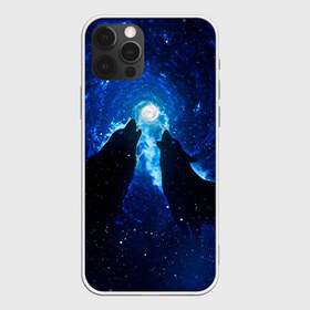 Чехол для iPhone 12 Pro Max с принтом Волки силуэты звездное небо в Кировске, Силикон |  | Тематика изображения на принте: верность | вместе | вой | волки | вселенная | двое | животные | закрученный | звездное небо | космос | луна | любовь | пара | рядом | силуэты | спираль | темный
