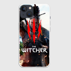 Чехол для iPhone 13 с принтом The Witcher. в Кировске,  |  | netflix | the witcher | американский сериал | ве витчер | ведьмак | геральт | игра | кино | нетфликс | популярные иллюстрации | сериал | сериалы | фильмы | фэнтези