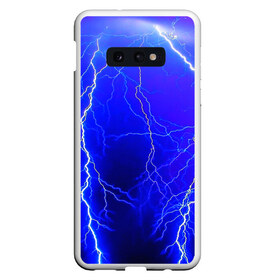 Чехол для Samsung S10E с принтом ELECTRIX DIGITAL в Кировске, Силикон | Область печати: задняя сторона чехла, без боковых панелей | color | colour | electricity | glim | glow | light | lights | neon | power | shine | молния | напряжение | неоновый | разряд | стихия | ток | удар | электричество