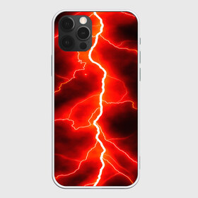 Чехол для iPhone 12 Pro Max с принтом МОЛНИЯ в Кировске, Силикон |  | color | colour | electricity | glim | glow | light | lights | neon | power | shine | молния | напряжение | неоновый | разряд | стихия | ток | удар | электричество