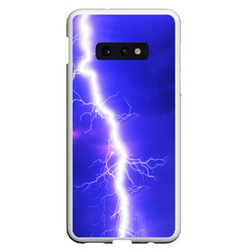 Чехол для Samsung S10E с принтом NEON ELECTRIX в Кировске, Силикон | Область печати: задняя сторона чехла, без боковых панелей | color | colour | electricity | glim | glow | light | lights | neon | power | shine | молния | напряжение | неоновый | разряд | стихия | ток | удар | электричество