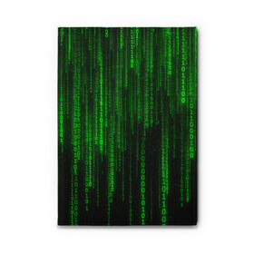 Обложка для автодокументов с принтом Матрица код цифры программист в Кировске, натуральная кожа |  размер 19,9*13 см; внутри 4 больших “конверта” для документов и один маленький отдел — туда идеально встанут права | бинарный код | веб | вирус | всемирная паутина | двоичный код | зеленый | интернет | информация | кибер | код | кодер | кодирование | матрица | наука | олдскул | по | программирование