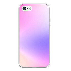 Чехол для iPhone 5/5S матовый с принтом светлый градиент розовый мода в Кировске, Силикон | Область печати: задняя сторона чехла, без боковых панелей | без логотипов | градиент | желтый | краска | кремовый | легкий | мода | нежный | пастельный | переход | плавный | простой | розовый | светлый | сиреневый | тай дай | тайдай | фиолетовый