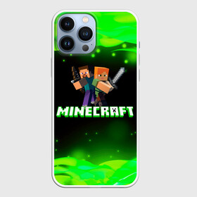 Чехол для iPhone 13 Pro Max с принтом Minecraft 1 в Кировске,  |  | dungeons | game | logo | minecraft | герои | грифер | детские | зомби | игра | игроман | компьютерные | лого | логотип | логотипигры | майнкрафт | мечи | мобы | огонь | персонажи | песочница | подземелья | симулятор