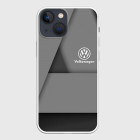 Чехол для iPhone 13 mini с принтом VOLKSWAGEN. в Кировске,  |  | abstract | auto | brand | car | geometry | sport | texture | volkswagen | абстракция | авто | автомобильные | бренд | геометрия | классика | машины | модные | спорт | стиль | текстура | фольксваген