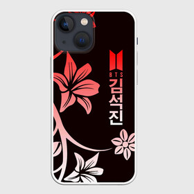 Чехол для iPhone 13 mini с принтом BTS в Кировске,  |  | bangtan | bighit | boy | fake love | j hope | jimin | jin | jungkook | korea | kpop | live | luv | mic drop | rm | suga | v | with | бтс | кей | поп