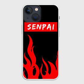 Чехол для iPhone 13 mini с принтом SENPAI в Кировске,  |  | kanojo | notice me | senpai | аниме | девушка | кохай | манга | сёдзё | семпай | сенпай