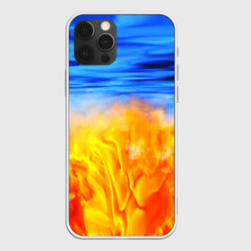 Чехол для iPhone 12 Pro Max с принтом ЛЕД И ПЛАМЯ в Кировске, Силикон |  | fire | в огне | взрыв | огненный | огонь | пожар | текстура