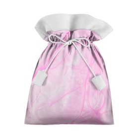 Подарочный 3D мешок с принтом розовые разводы краска зефир в Кировске, 100% полиэстер | Размер: 29*39 см | абстракция | зефир | краска. разводы | нежный | повседневный | простой | светлый