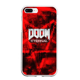 Чехол для iPhone 7Plus/8 Plus матовый с принтом Doom Eternal в Кировске, Силикон | Область печати: задняя сторона чехла, без боковых панелей | bethesda softworks | doom eternal | doomguy | id software | демоны | дум этернал | марс | палач рока | этернал