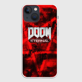 Чехол для iPhone 13 mini с принтом Doom Eternal в Кировске,  |  | bethesda softworks | doom eternal | doomguy | id software | демоны | дум этернал | марс | палач рока | этернал