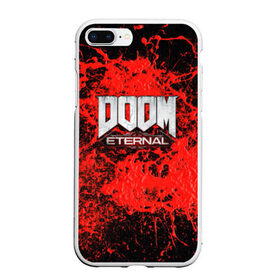 Чехол для iPhone 7Plus/8 Plus матовый с принтом Doom Eternal в Кировске, Силикон | Область печати: задняя сторона чехла, без боковых панелей | bethesda softworks | doom eternal | doomguy | id software | демоны | дум этернал | марс | палач рока | этернал