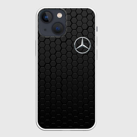 Чехол для iPhone 13 mini с принтом MERCEDES BENZ AMG в Кировске,  |  | amg | auto | brabus | carbon | mercedes | sport | авто | автомобиль | автомобильные | амг | брабус | бренд | карбон | марка | машины | мерседес | спорт