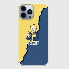 Чехол для iPhone 13 Pro Max с принтом Fallout logo boy в Кировске,  |  | boy | fallout | game | newvegas | nukacola | shelter | апокалипсис | вегас | война | игра | игроман | компьютерные | лого | логотип | логотипигры | наездник | оружие | персонажи | постапокалипсис | свобода | симулятор