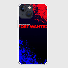 Чехол для iPhone 13 mini с принтом NFS Most Wanted в Кировске,  |  | carbon | cars | drift | drive | forza | gta5 | heat | most wanted | need for | need for spedd | nfs | nfs2 | no limits | payback | race | rival | shift | speed | the run | underground | underground2 | гонка | детская | машины | мужская