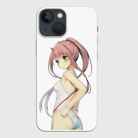 Чехол для iPhone 13 mini с принтом Darling sakura в Кировске,  |  | 02 | anime | darling | darling in the franxx | franx | franxx | loli | zero 02 two | zero two | zero02two | аниме | во франксе | дарлинг во франксе | зеро ту | лоли | лоликон | лоля | любимый во франксе | манга | милый | франкс | франксе