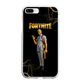 Чехол для iPhone 7Plus/8 Plus матовый с принтом Gold Midas Fortnite 2 в Кировске, Силикон | Область печати: задняя сторона чехла, без боковых панелей | chapter 2 | fortnite | fortnite 2 | gold midas | gold midas fortnite | gold midas fortnite 2 | midas | season 2 | золотой | золотой мидас | лого фортнайт | мидас | сезон 2 | фортнайт | фортнайт 2 | фортнайт вторая глава | фортнайт глава 2