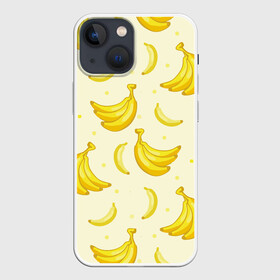 Чехол для iPhone 13 mini с принтом Банана в Кировске,  |  | pattern | textures | tnt | абстракция | бананабум | бананы | ветки | взрыв | геометрия | градиент | дождь | заливка | обезьяна | паттерны | пиксели | пикси | продукты | текстура | текстуры | тнт | фигуры | фон