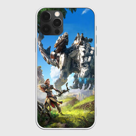 Чехол для iPhone 12 Pro Max с принтом HORIZON ZERO DAWN в Кировске, Силикон |  | aloy | antasy girl | art | artwork | digital art | fantasy | horizon | horizon: zero dawn | landscape | tallneck | warrior fantasy | weapon | zero dawn