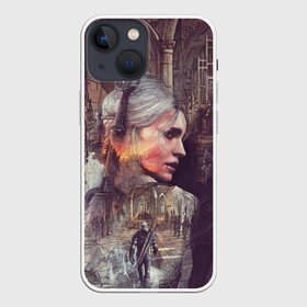 Чехол для iPhone 13 mini с принтом Ведьмак в Кировске,  |  | the witcher | ведьмак | дикая охота | сериалы