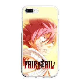 Чехол для iPhone 7Plus/8 Plus матовый с принтом FAIRY TAIL ХВОСТ ФЕИ в Кировске, Силикон | Область печати: задняя сторона чехла, без боковых панелей | 