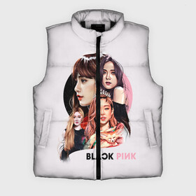 Мужской жилет утепленный 3D с принтом blackpink в Кировске,  |  | black  pink | blackpink | jennie | jisoo | k pop | lalisa | группа | к поп | корейская группа | розовый | черный