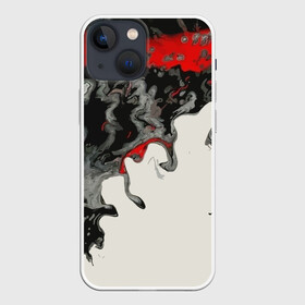 Чехол для iPhone 13 mini с принтом Abstraction в Кировске,  |  | abstraction | art | background | stains | texture | абстракция | арт | разводы | текстура | фон