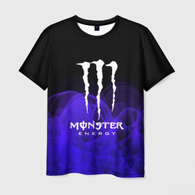 Мужская футболка 3D с принтом MONSTER ENERGY в Кировске, 100% полиэфир | прямой крой, круглый вырез горловины, длина до линии бедер | adrenalin | energy monster | monster | monster energy | monstr | sport | адреналин | монстер | монстр | напиток | спорт | энергетик